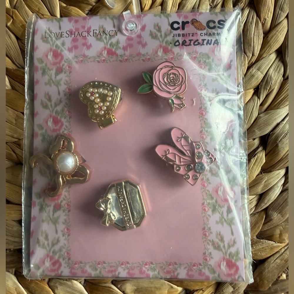 LoveShackFancy x Crocs Charms